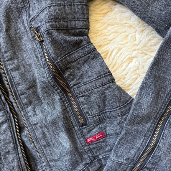 NEW Jean Biker Jacket - Picture 4 of 6